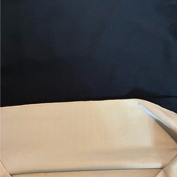 SPANX Sleek Black Turtleneck Sweater with suck in your stomach lining - Picture 4 of 5